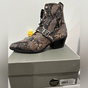 Allsaints Booties size 40 new I usually wear size 8, they run small.